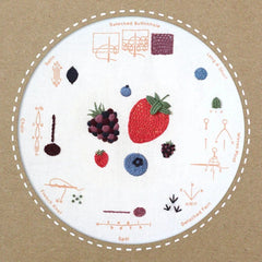 Kiriki Press Berries Embroidery Stitch Sampler