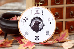 Kiriki Press Crow Embroidery Stitch Sampler