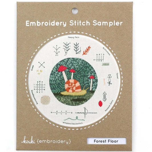 Kiriki Press Forest Floor Stitch Sampler