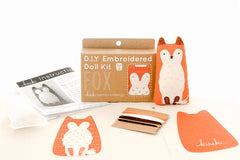 Kiriki Press Fox Doll Embroidery Kit