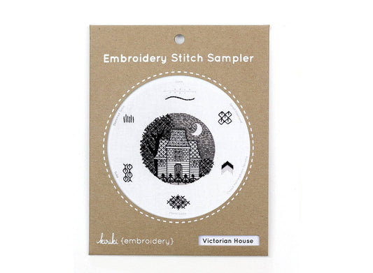 Kiriki Press Victorian House Embroidery Stitch Sampler