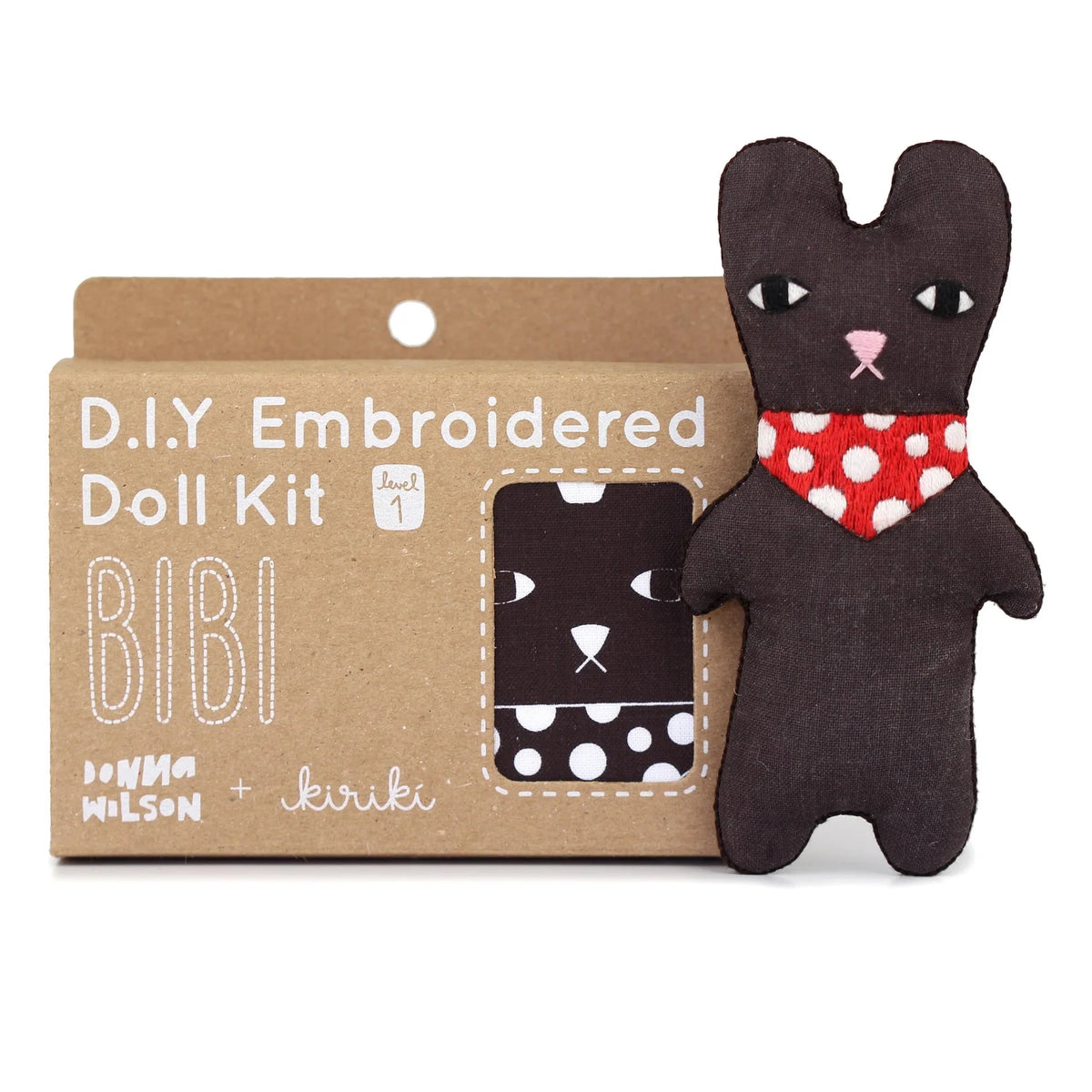 Kiriki Press x Donna Wilson Bibi Doll Embroidery Kit