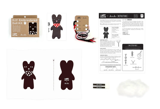 Kiriki Press x Donna Wilson Bibi Doll Embroidery Kit