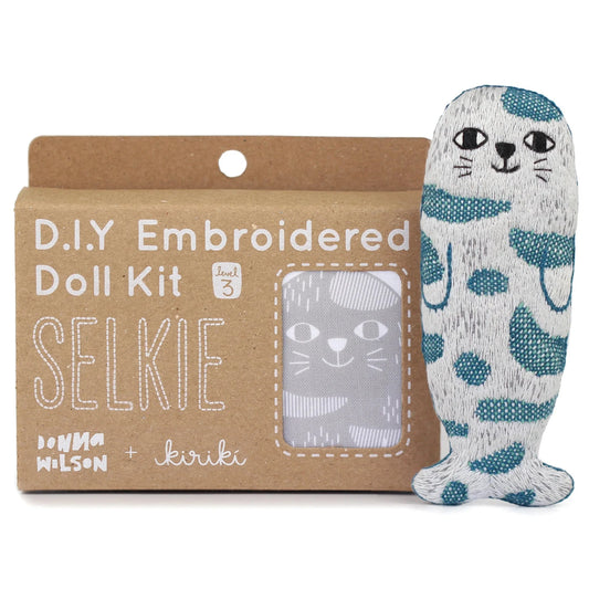 Kiriki Press x Donna Wilson Selkie Doll Embroidery Kit