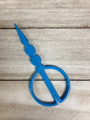 Kelmscott Designs Roly Poly Embroidery Scissors - Blue