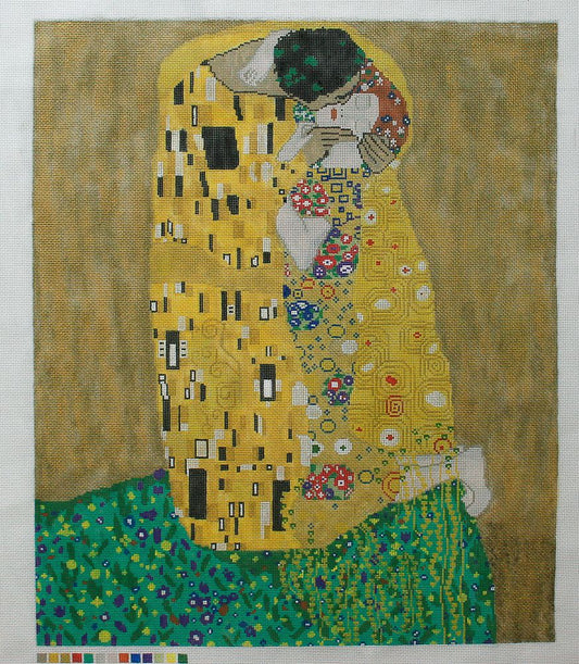 Changing Woman Designs Klimt - The Kiss Large Needlepoint Canvas