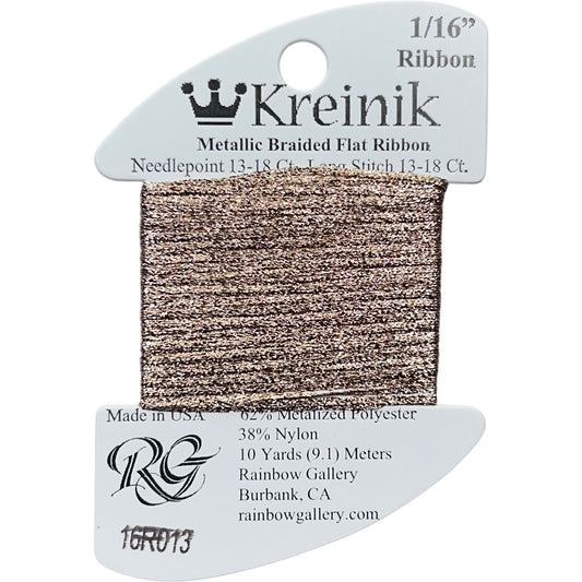 Rainbow Gallery Kreinik 1/16" Ribbon - 013 Beige