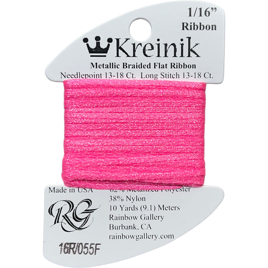 Rainbow Gallery Kreinik 1/16" Ribbon - 055F Watermelon