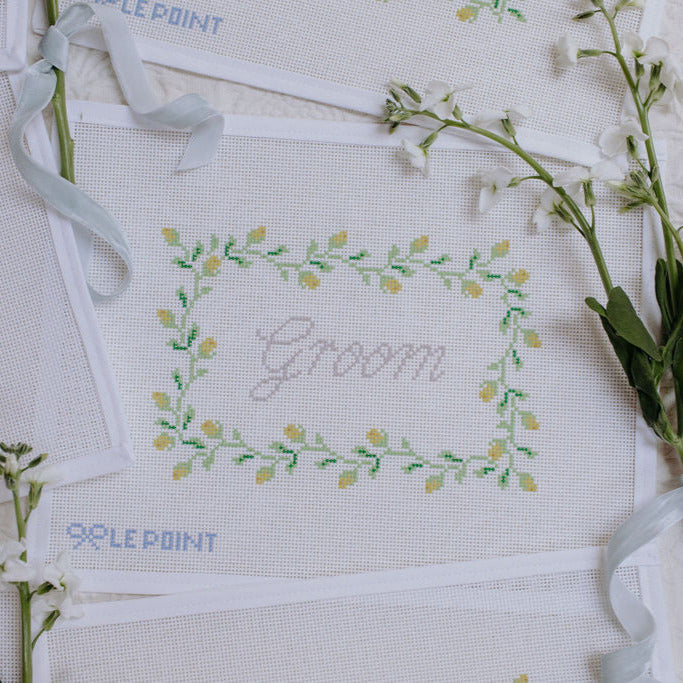 Le Point Studio Groom Needlepoint Canvas