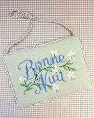 Le Point Studio Bonne Nuit Needlepoint Canvas