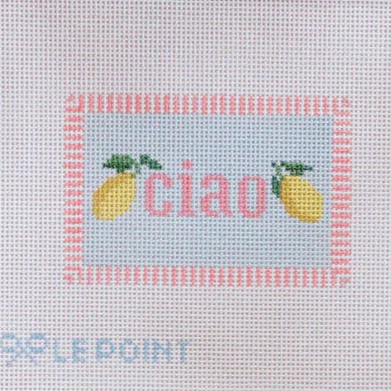 Le Point Studio Ciao Needlepoint Canvas