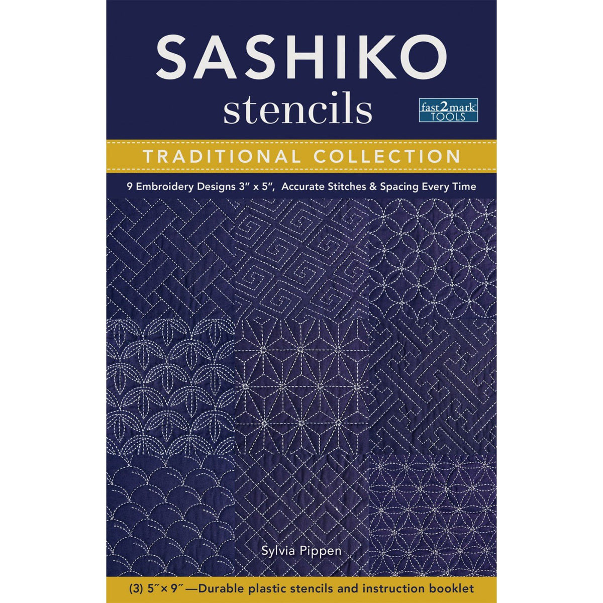 Lecien Sashiko Stencils - Set of 9