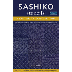 Lecien Sashiko Stencils - Set of 9