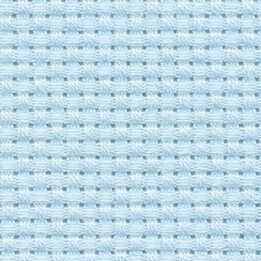 Finishing: Lecien Cosmo 14 ct Aida Cloth - Saxe Blue