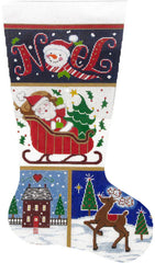 Lee's Needle Arts Noel Patch Needlepoint Canvas