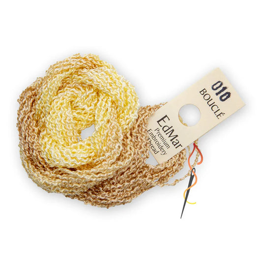 EdMar Boucle - 010 Light Yellow and Tan