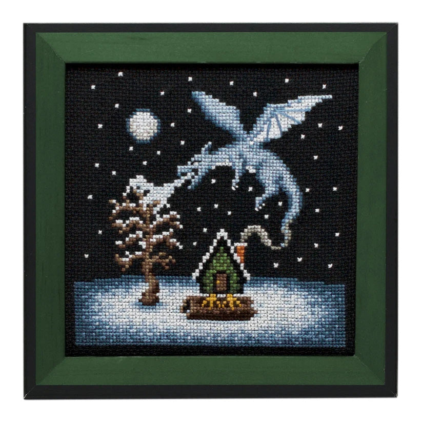 Lola Crow Conjuring Winter Cross Stitch Pattern