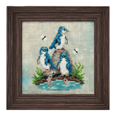 Lola Crow Fairy Penguins Cross Stitch Pattern