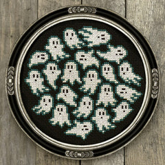 Lola Crow Ghost Sampler Cross Stitch Pattern