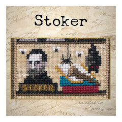 Lola Crow Gothic Authors Cross Stitch Pattern