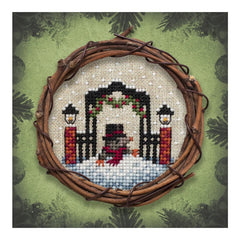 Lola Crow Merry Mole Cross Stitch Pattern