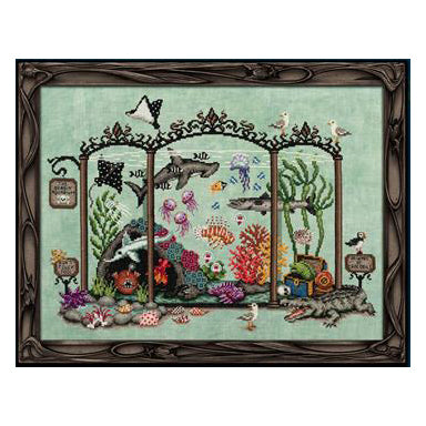 Lola Crow The Deadly Aquarium Cross Stitch Pattern