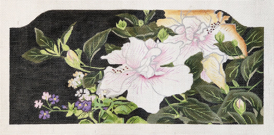 Melissa Shirley Designs Peony Purse Needlepoint Canvas
