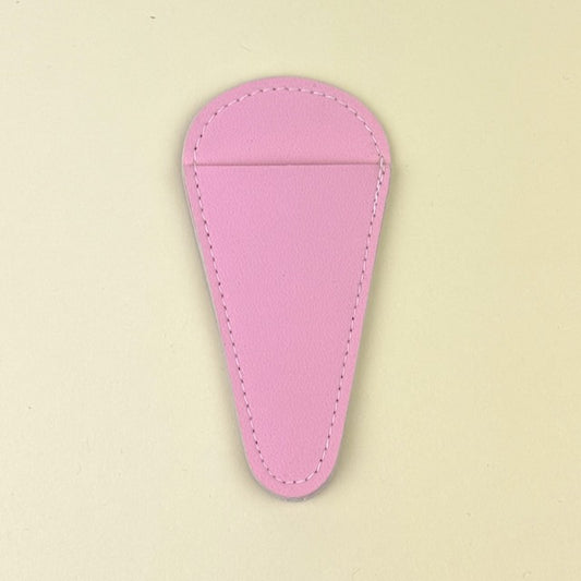 Matryoshka Doll Shop Vegan Leather Scissor Case - Pink