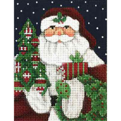 Melissa Shirley Designs Classic Santa Needlepoint Canvas