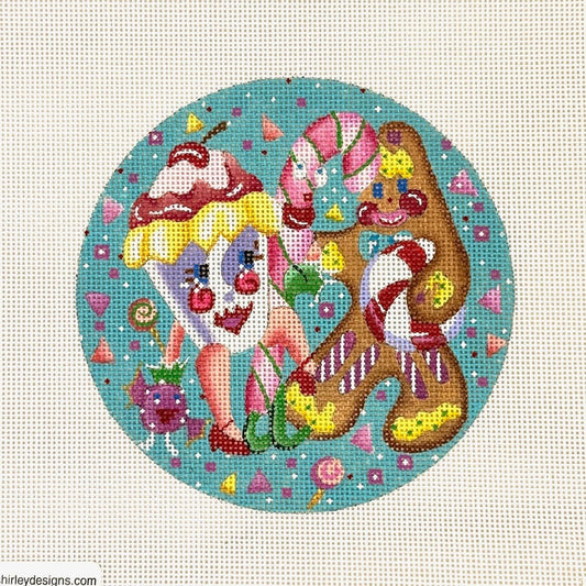 Melissa Shirley Designs Dancing Sugarplums Needlepoint Canvas