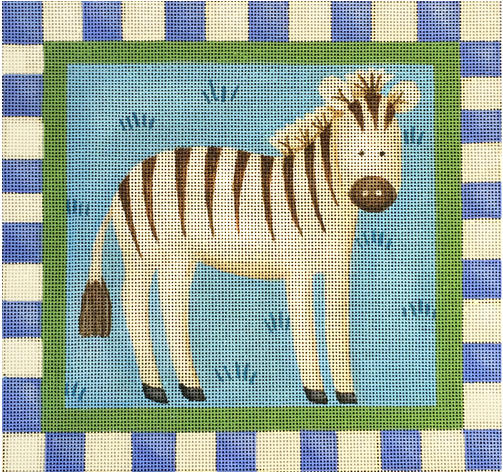 Melissa Shirley Designs Debbie Mumm Zebra Needlepoint Canvas