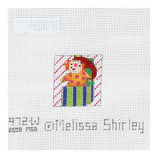 Melissa Shirley Designs Jack in the Box Advent Treasure Needlepoint Canvas