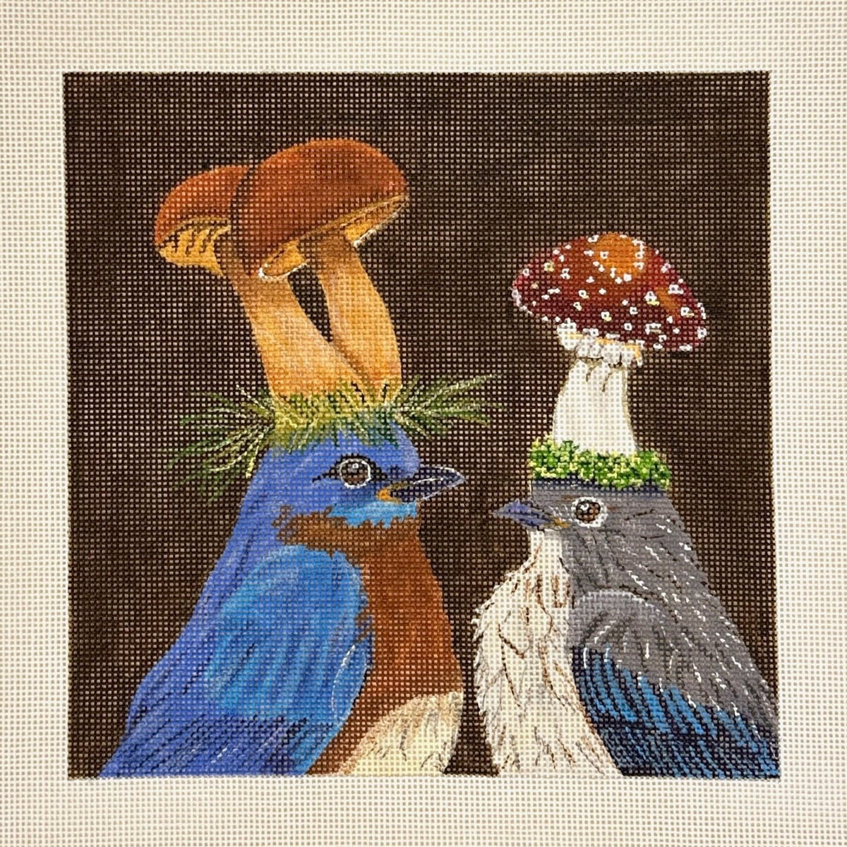 Melissa Shirley Designs Vicki Sawyer Father and Son Time Needlepoint Canvas