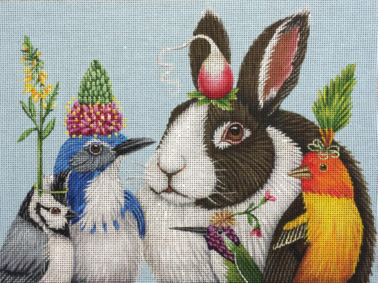 Melissa Shirley Designs Vicki Sawyer Simply Radishing Needlepoint Canvas