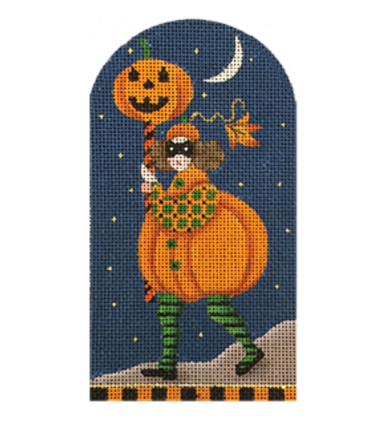 Melissa Shirley Designs Pumpkin Girl Needlepoint Canvas