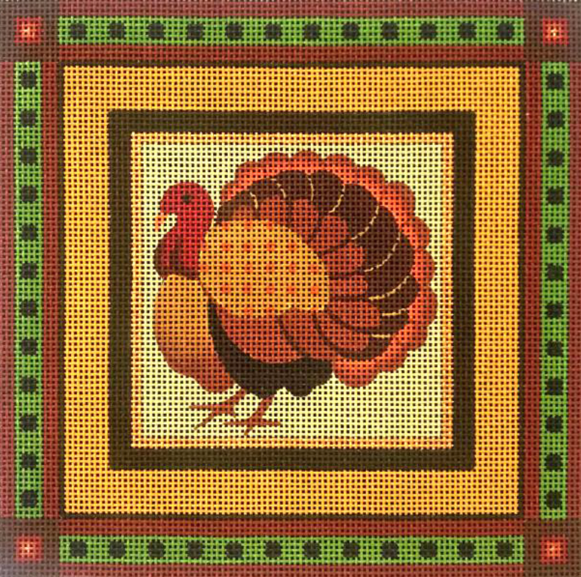 Melissa Shirley Designs Turkey Needlepoint Canvas