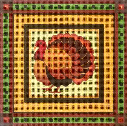 Melissa Shirley Designs Turkey Needlepoint Canvas