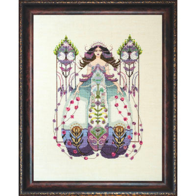 Mirabilia Butterfly The Muse Cross Stitch Pattern