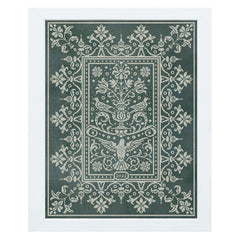 Modern Folk Embroidery The Wings of the Dove Cross Stitch Pattern