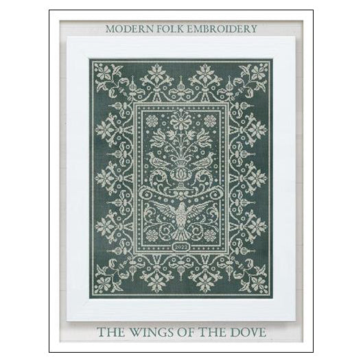 Modern Folk Embroidery The Wings of the Dove Cross Stitch Pattern