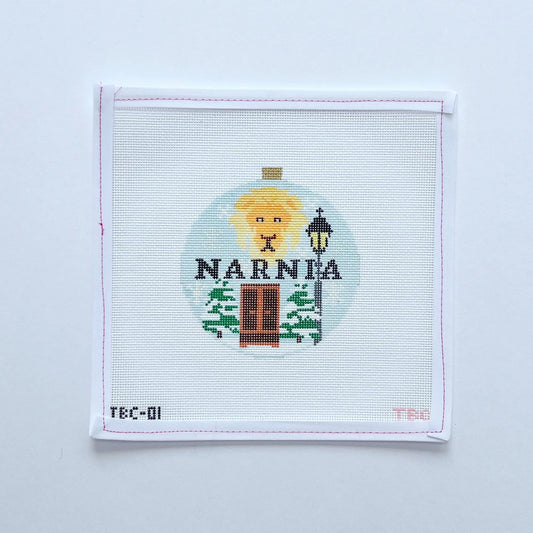 Mopsey Designs The Book Canvas: Narnia Needlepoint Canvas