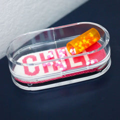 Morgan Julia Designs Acrylic Oval Tray