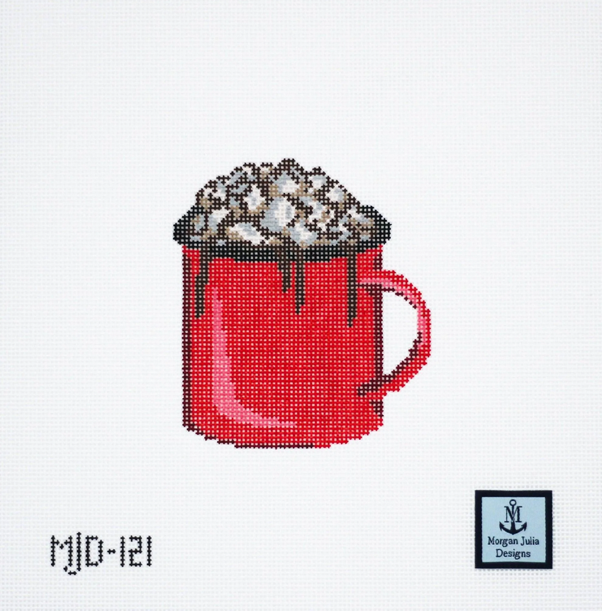 Morgan Julia Designs Hot Chocolate Needlepoint Canvas