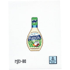 Morgan Julia Designs Ranch Dressing Needlepoint Canvas