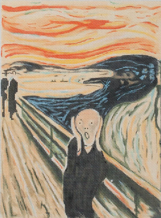 Changing Woman Designs Munch - The Scream Needlepoint Canvas