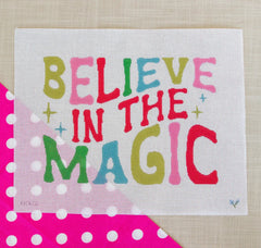 Ndlpt Designs Believe in Magic Needlepoint Canvas