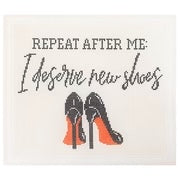 Needlepoint To Go I Deserve New Shoes Needlepoint Canvas