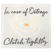 Needlepoint To Go In Case of Outrage Needlepoint Canvas