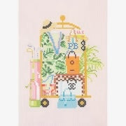 Needlepoint To Go Palm Beach Luggage Cart Needlepoint Canvas