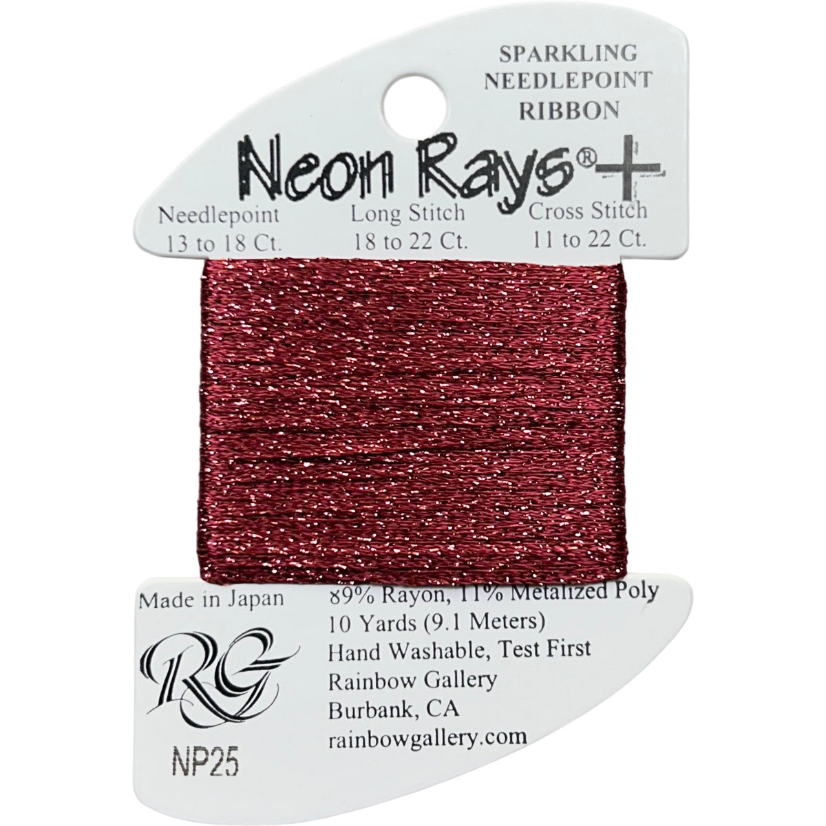 Rainbow Gallery Neon Rays Plus - 025 Brick Red